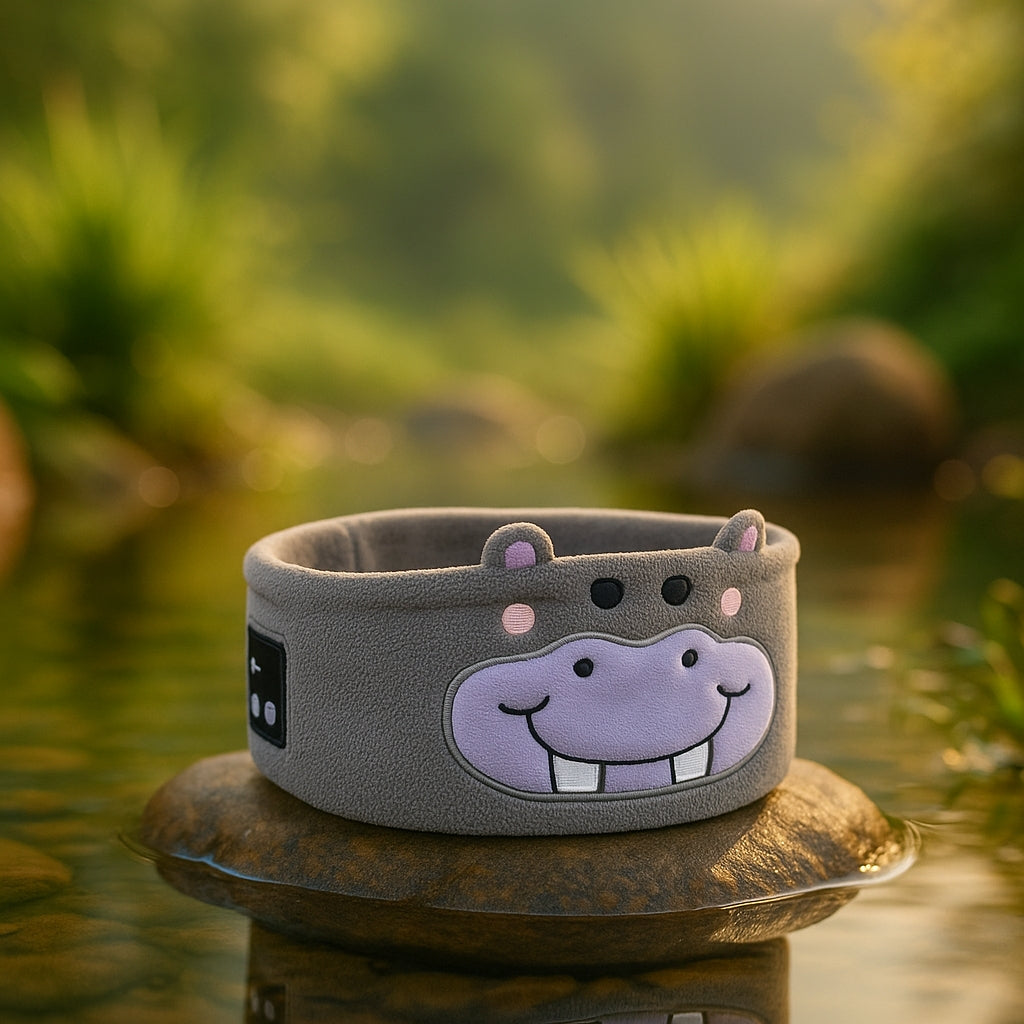 SnuggleBeats™ | Plush Animal Bluetooth Sleep Mask
